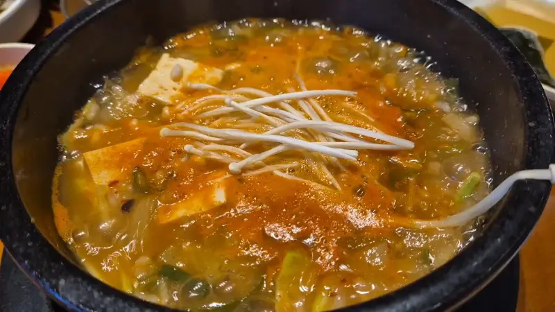 뜨끈한 된장술밥