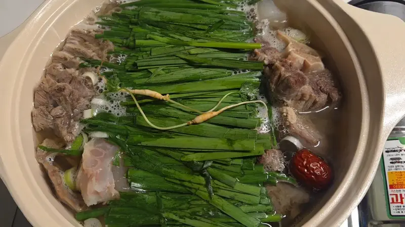 모듬 수육 클로즈업