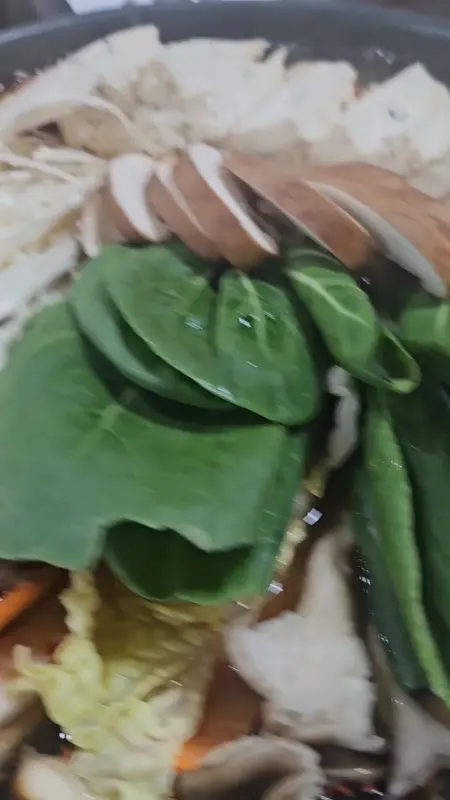 잣순두부전골 재료