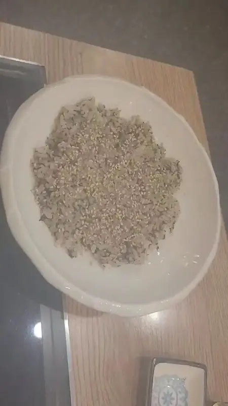 참기름 향이 솔솔 나는 밥