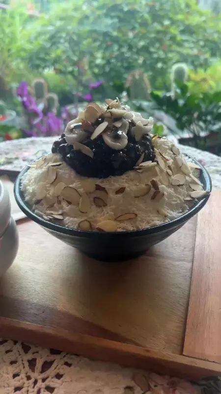 오랍뜰 카페 팥빙수