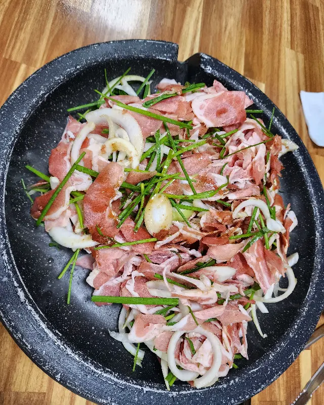 푸짐한 오리불고기