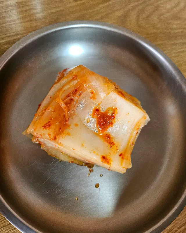 콩국수와 환상궁합을 자랑하는 김치