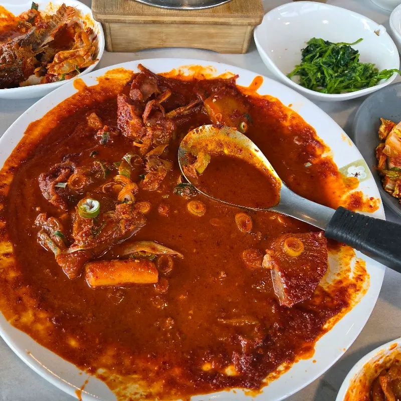 매콤달콤한 코다리찜