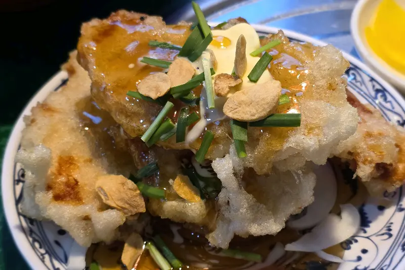 버터가 올라간 꿔바로우