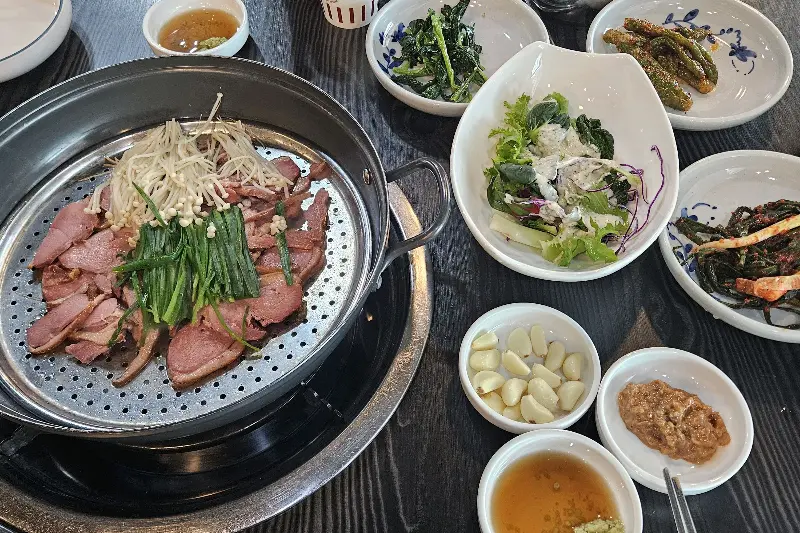 푸짐한 한 상 차림