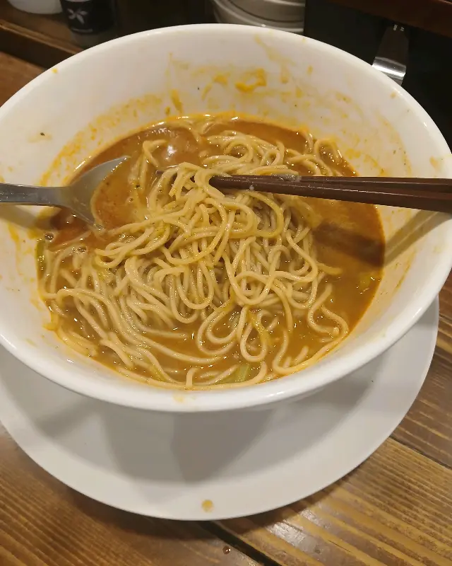 마제소바에 밥 비벼먹기