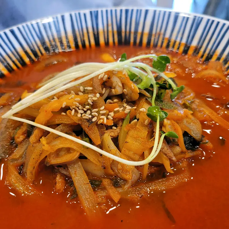 타이짬뽕 클로즈업 사진
