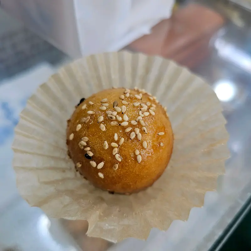 꿀빵 클로즈업 사진