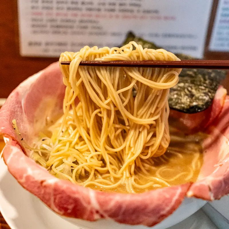 탱글탱글한 면발