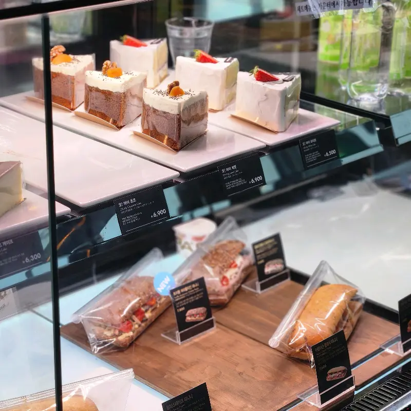디저트 쇼케이스