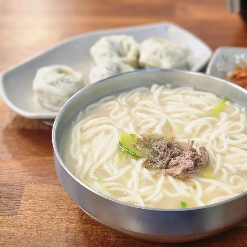 칼국수와 만두