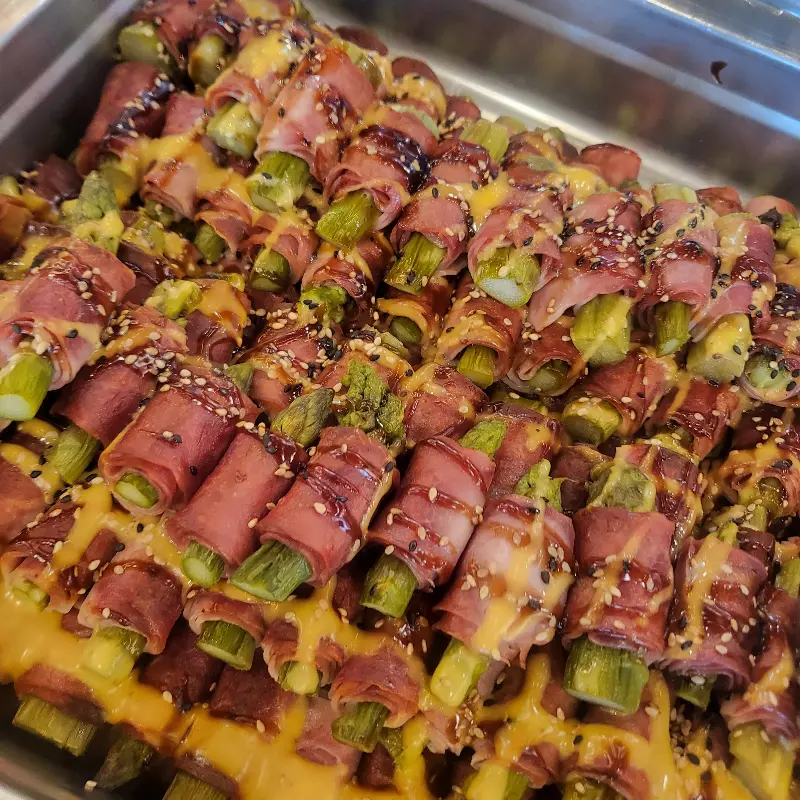 스카이나인스 뷔페 베이컨말이