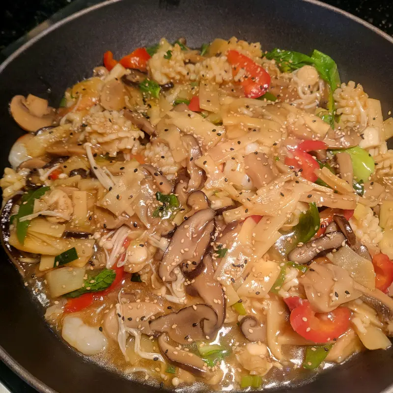 스카이나인스 뷔페 새우