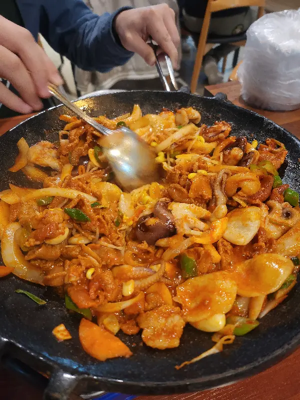 바름 한식당 쭈꾸미 볶음