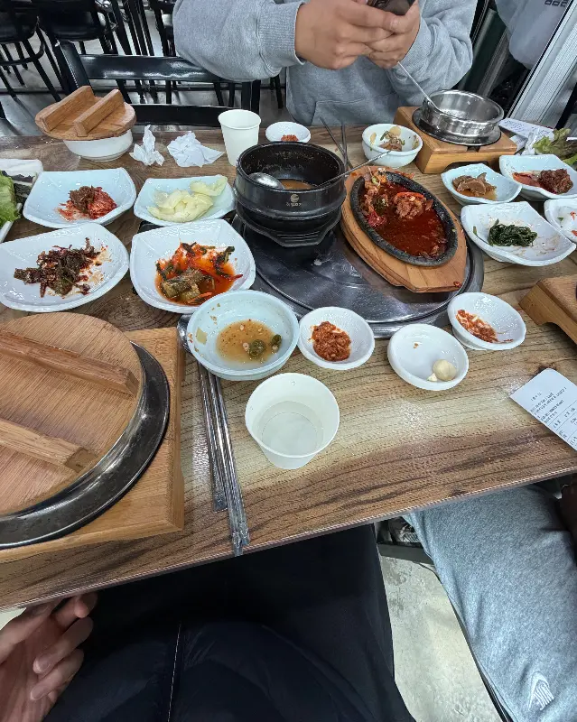 푸짐한 한 상 차림