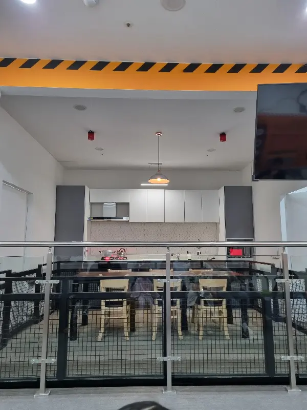 카페 2층에서 바라본 풍경