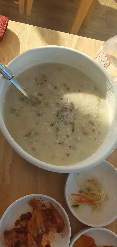 죽과 반찬