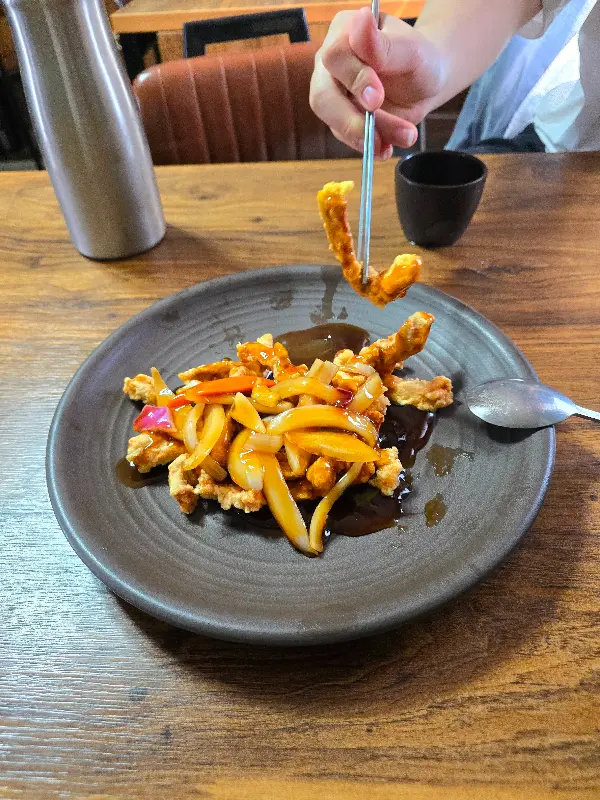 먹음직스러운 탕수육