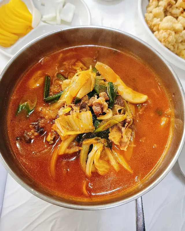 차돌짬뽕의 모습