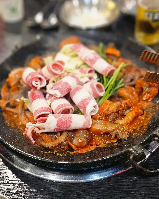 쭈꾸미 차돌박이