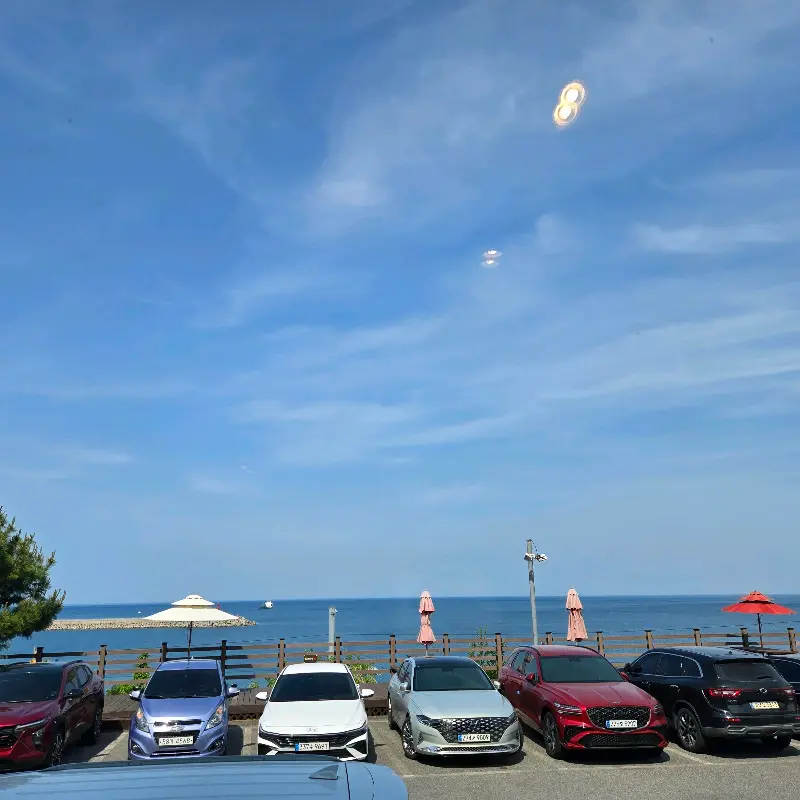 카페 외부 풍경