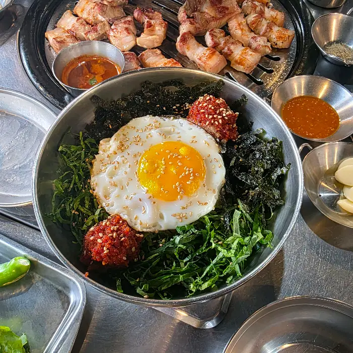 지글지글 구워지는 고기