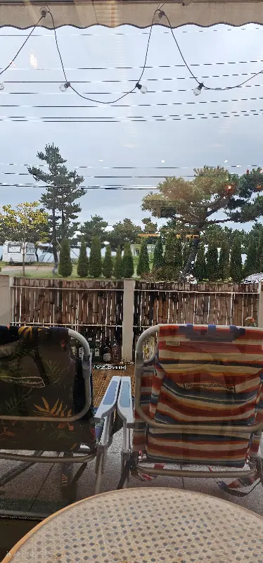 슈가비치의 야외 테라스