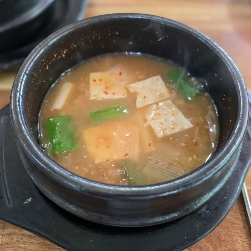 된장찌개