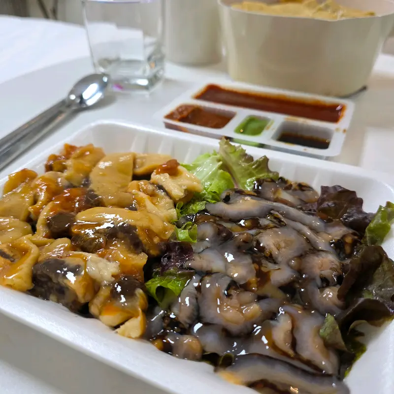 해산물 한 상 차림