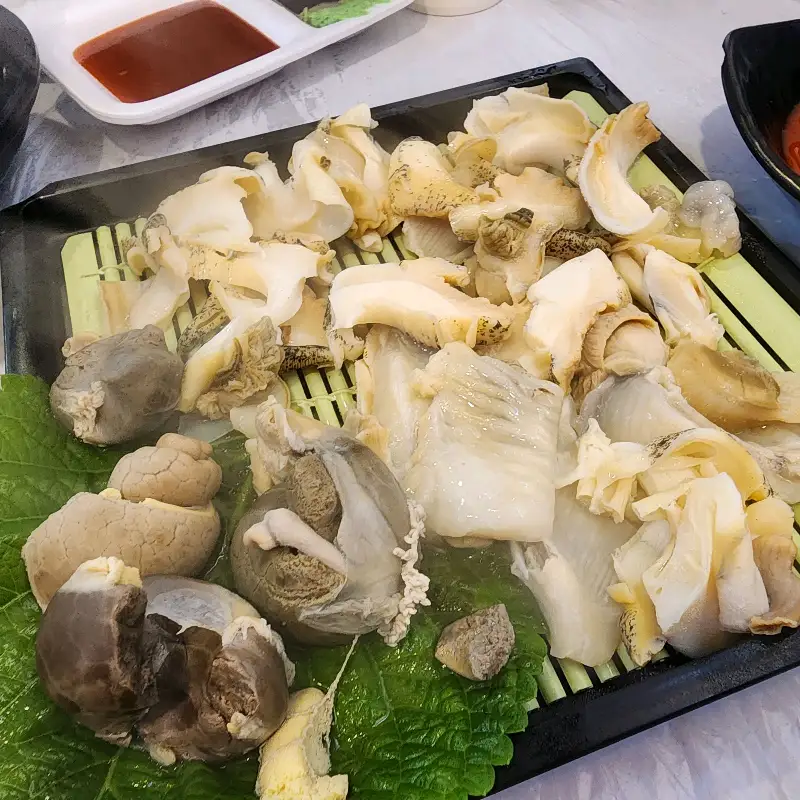 싱싱함이 살아있는 해산물