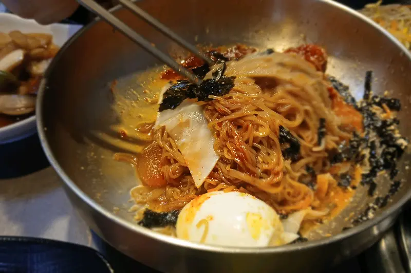 시원한 한우 물회