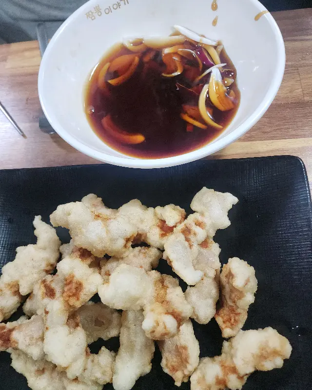 찹쌀 탕수육 소스