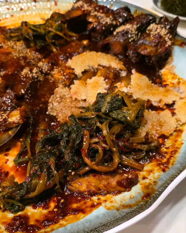 김에 싸 먹는 명태조림