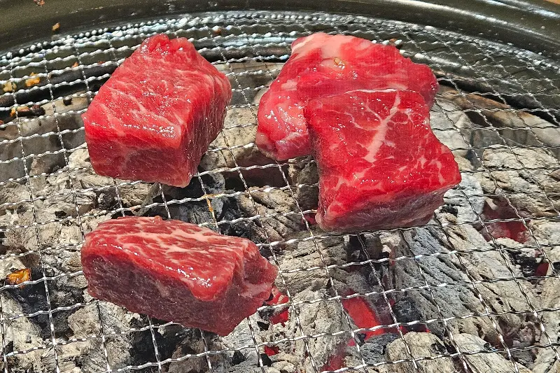 맛있게 구워진 고기