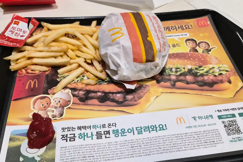 빅맥과 감자튀김