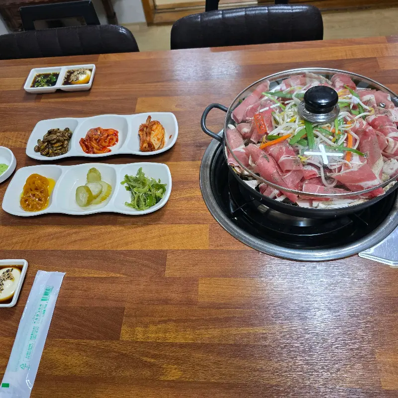 전체 테이블 세팅
