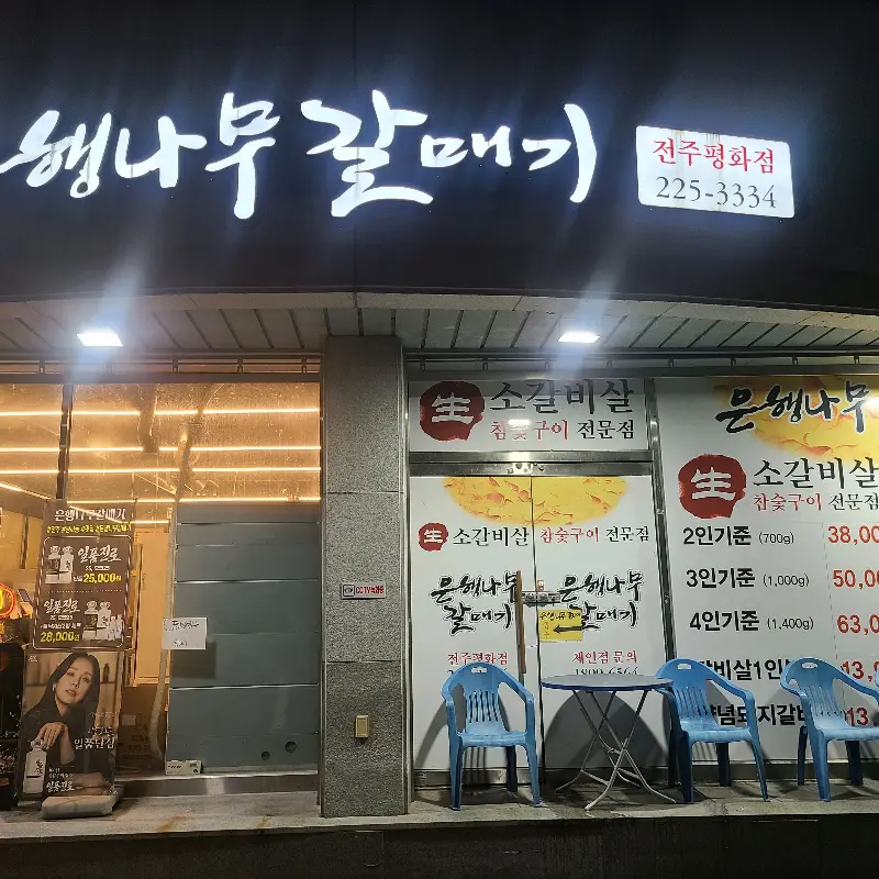 은행나무 갈매기 외부