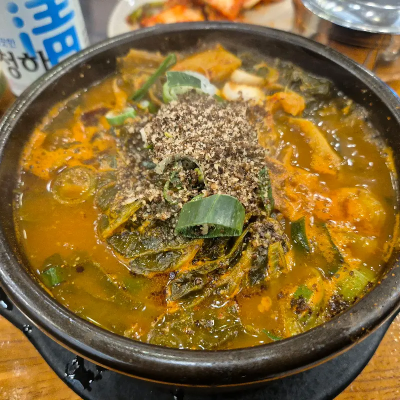 보글보글 끓는 감자탕