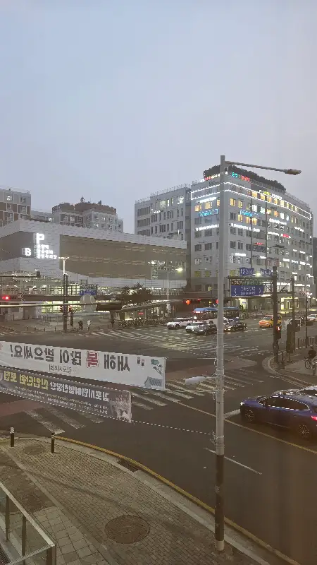 매장에서 바라본 뷰