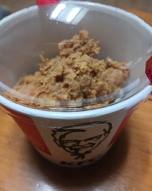 닭껍질튀김 클로즈업