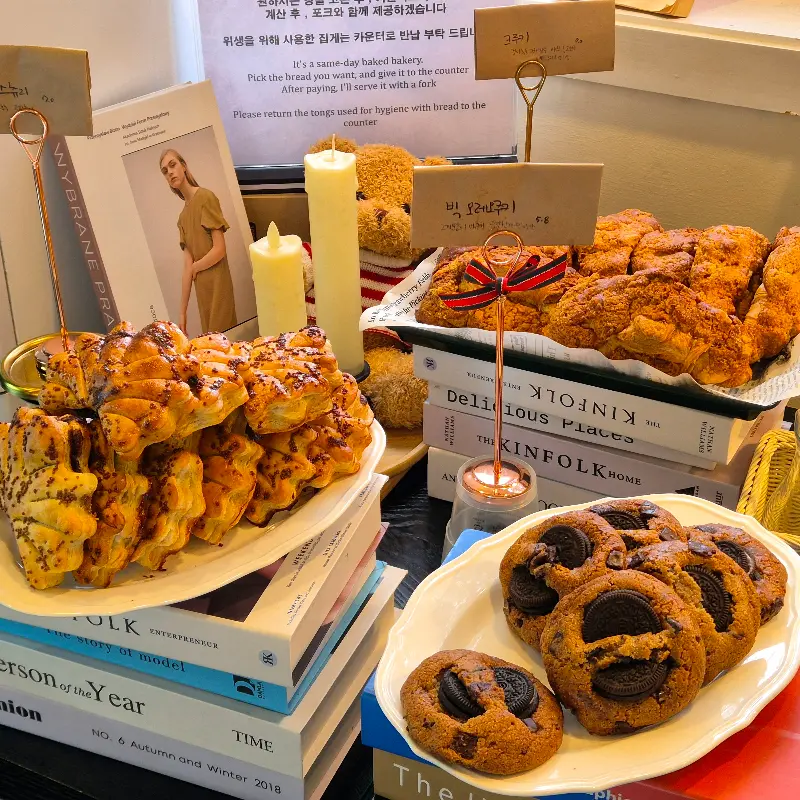 다양한 빵 종류