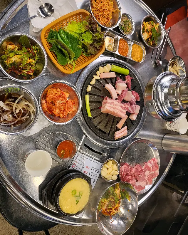 명성고깃집 김치