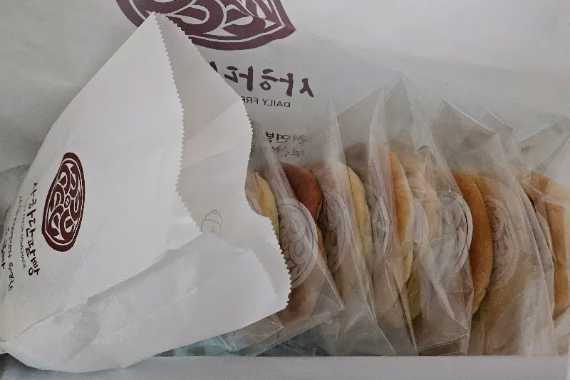 포장된 빵