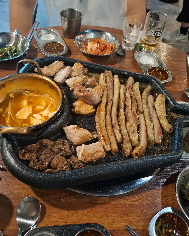 김치말이 국수의 시원한 비주얼