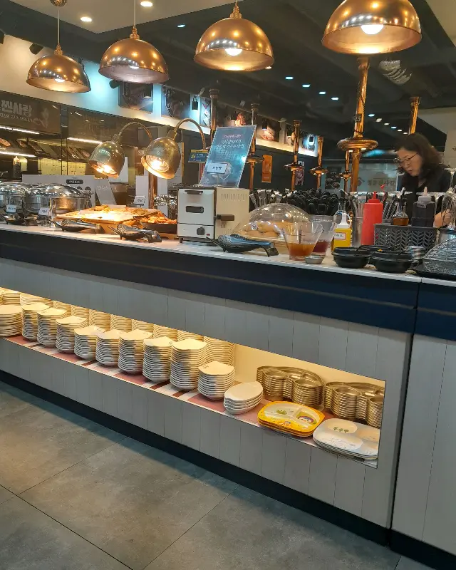 명륜진사갈비 엄궁점 샐러드바