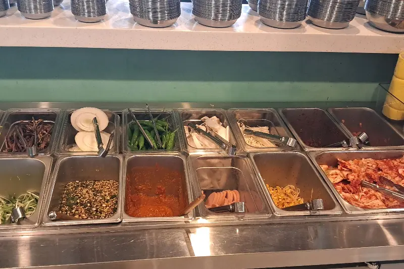 다양한 종류의 라면