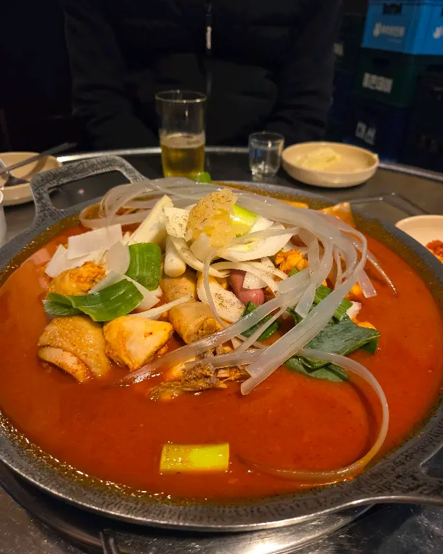 곱도리탕 전체샷