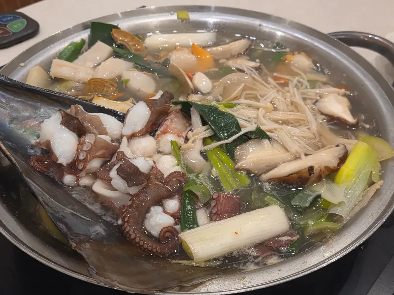 칼국수 사리 추가