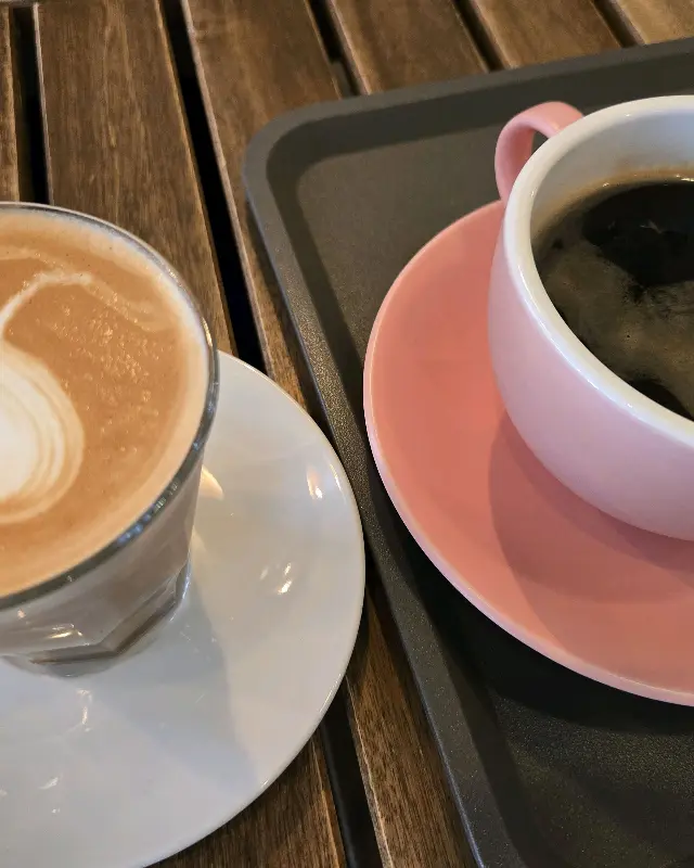 라떼와 아메리카노